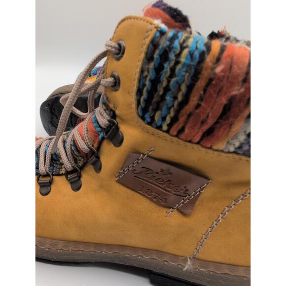 Rieker | Z6743 Felicita Women's lace-up boots | Size 40 - Picture 8 of 9